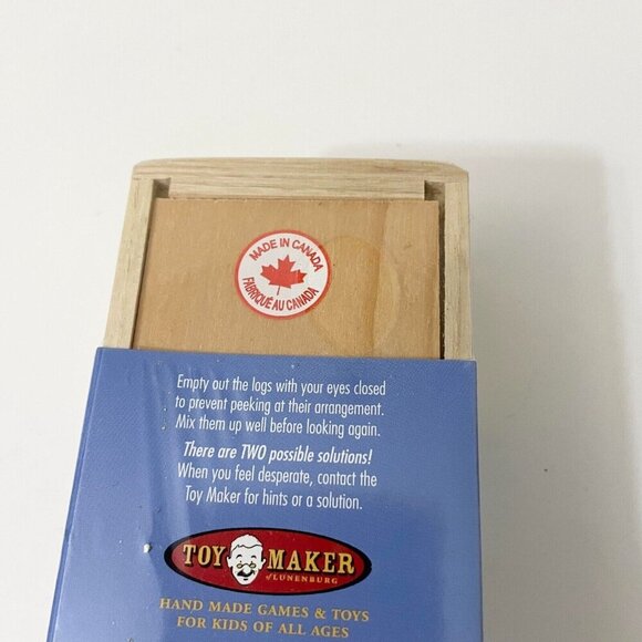 2005 Toy Maker Pencil Box Puzzle Log Game - Picture 7 of 12